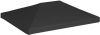 VIDAXL Prieeldak 270 g/m&#xB2, 4x3 m zwart online kopen