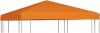 VIDAXL Prieeldak 310 g/m&#xB2, 3x3 m oranje online kopen