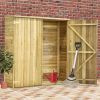 VIDAXL Tuinschuur 163x50x171 cm ge&#xEF, mpregneerd grenenhout online kopen