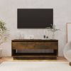 VidaXL Tv meubel 102x41x44 cm spaanplaat gerookt eikenkleurig online kopen