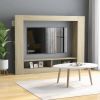 VidaXL Tv meubel 152x22x113 cm bewerkt hout sonoma eikenkleurig online kopen
