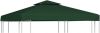 VIDAXL Vervangend tentdoek prieel 310 g/m&#xB2, 3x3 m groen online kopen