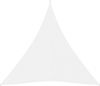 VidaXL Zonnescherm driehoekig 3, 6x3, 6x3, 6 m oxford stof wit online kopen