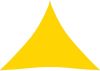VidaXL Zonnescherm driehoekig 4, 5x4, 5x4, 5 m oxford stof geel online kopen