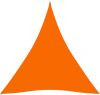 VidaXL Zonnescherm driehoekig 4, 5x4, 5x4, 5 m oxford stof oranje online kopen