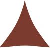 VidaXL Zonnescherm driehoekig 4, 5x4, 5x4, 5 m oxford stof terracotta online kopen