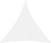 VidaXL Zonnescherm driehoekig 4x4x4 m oxford stof wit online kopen