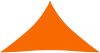 VidaXL Zonnescherm driehoekig 4x4x5, 8 m oxford stof oranje online kopen