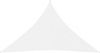 VidaXL Zonnescherm driehoekig 4x4x5, 8 m oxford stof wit online kopen