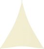 VIDAXL Zonnescherm driehoekig 5x6x6 m oxford stof cr&#xE8, mekleurig online kopen