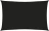 VidaXL Zonnescherm rechthoekig 2x4, 5 m oxford stof zwart online kopen