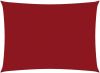 VidaXL Zonnescherm rechthoekig 2x4 m oxford stof rood online kopen
