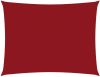 VidaXL Zonnescherm rechthoekig 3, 5x4, 5 m oxford stof rood online kopen