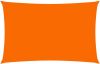 VidaXL Zonnescherm rechthoekig 4x7 m oxford stof oranje online kopen