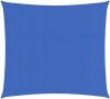 VIDAXL Zonnezeil 160 g/m&#xB2, 2, 5x2, 5 m HDPE blauw online kopen