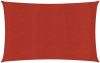 VIDAXL Zonnezeil 160 g/m&#xB2, 2, 5x3, 5 m HDPE rood online kopen