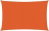 VIDAXL Zonnezeil 160 g/m&#xB2, 2, 5x4 m HDPE oranje online kopen