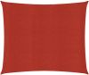 VIDAXL Zonnezeil 160 g/m&#xB2, 3, 6x3, 6 m HDPE rood online kopen