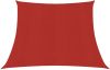 VIDAXL Zonnezeil 160 g/m&#xB2, 3/4x3 m HDPE rood online kopen