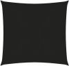 VIDAXL Zonnezeil 160 g/m&#xB2, 3x3 m HDPE zwart online kopen