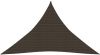 VIDAXL Zonnezeil 160 g/m&#xB2, 5x5x6 m HDPE bruin online kopen