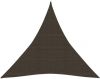 VIDAXL Zonnezeil 160 g/m&#xB2, 6x6x6 m HDPE bruin online kopen