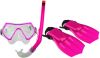 Waimea junior duik set met masker/snorkel/vin 34 38 roze/zwart online kopen