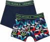 Vingino boxershort Logo set van 2 donkerblauw/multicolor online kopen