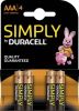 Duracell Batterij Simply AAA 1, 5V Alkaline online kopen