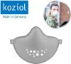 Koziol Community Mask Organic Grey Incl. 31 Filters online kopen