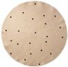 Ferm Living Dots Vloerkleed Jute 130 cm Large online kopen