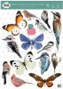 KEK Amsterdam muursticker vogels en vlinders(set van 14)(cm ) online kopen