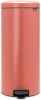 Brabantia Newicon Pedaalemmer 30 Liter Met Kunststof Binnenemmer Terracotta Pink online kopen