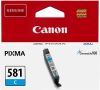 Canon inktcartridge CLI 581C, 259 pagina&apos, s, OEM 2103C001, cyaan online kopen