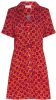 Fabienne Chapot blousejurk Ellen Dress met panterprint oranje/paars online kopen