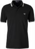 Fred Perry M3600 slim fit polo van piqué katoen met getipte details online kopen