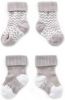 KipKep blijf sokken 0 12 maanden set van 2 grijs/wit online kopen