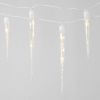 KONSTSMIDE Led lichtgordijn Kerstversiering buiten Led ijspegels lichtgordijn, 16 dennenappels, 24 amberkleurige dioden(1 stuk ) online kopen