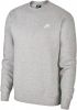 Nike Sportswear Club Fleece Shirt met ronde hals Grijs online kopen