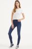 ONLY high waist skinny jeans ONLROYAL dark denim blue regular online kopen