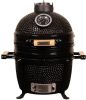 Patton Premium Kamado 15 Table Black Grill Barbecue Ø 34 cm Zwart online kopen