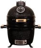 Patton Premium Kamado 15 Table Black Grill Barbecue Ø 34 cm Zwart online kopen