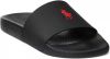 POLO Ralph Lauren Polo Slide slippers zwart/rood online kopen