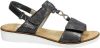 Rieker sandalen donkergrijs online kopen