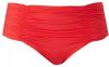 Seafolly bikinibroekje met plooien rood online kopen