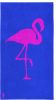 Seahorse Flamingo Strandlaken 100% Katoen 100x180 Cm Blue online kopen