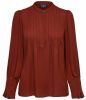 Selected Femme Livia blouse van gerecycled polyester met persplooi online kopen
