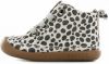 Shoesme BF20S004 B leren babyschoenen met dierenprint beige/zwart online kopen