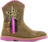 Shoesme SI21W082 B leren cowboylaarzen bruin/roze online kopen