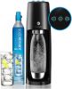Sodastream Spirit One Touch toestel incl. 1 Fuse fles en 60L CO2 Cilinder Waterkan Zwart online kopen